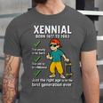 Xennial Born 1977 To 1983 Nostalgia Unisex Jersey T-Shirt