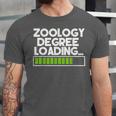 Zoology Degree Loading Zoologist Graduation Student Tee Unisex Jersey T-Shirt