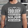 Zoology Major Graduation Zoology Quote Unisex Jersey T-Shirt