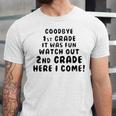 1st First Grade Graduation Tshirt Moving On To 2nd Grade Unisex Jersey T-Shirt