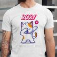 2021 Kindergarden Graduation Celebration Dapping Cat For Men Women Kids Unisex Jersey T-Shirt