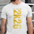 2K26 Class Of 2026 Graduation College Senior Back To School Premium Tri-Blend Unisex Jersey T-Shirt