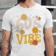 60's Vibe Vintage Nostalgia Mixtape Era 1960s Party Groovy Unisex Jersey T-Shirt