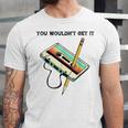 70s 80s 90s Retro Party Costume Nostalgia Cassette Unisex Jersey T-Shirt