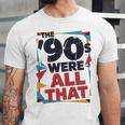 The 90s Were All That – Retro 1990s Nostalgia Tee Premium Tri-Blend Unisex Jersey T-Shirt
