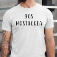 90s Nostalgia Nostalgic Statement Premium Tri-Blend Unisex Jersey T-Shirt