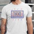 90s RNB Vibes Cassette – Retro Music Nostalgia RNB Cassette Premium Tri-Blend Unisex Jersey T-Shirt