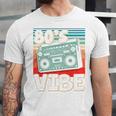 90's Vibe Vintage Style Cassette Tape Nostalgia 1990s Party Premium Tri-Blend Unisex Jersey T-Shirt