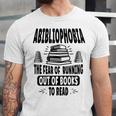 Abibliophobia Definition Book Reading Lover Fans Text Unisex Jersey T-Shirt