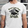 The Addams Family TV Series – Uncle Fester Graduation Spark Premium Unisex Jersey T-Shirt