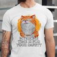 My Alone Time Is For Your Safety Coffee Lover Introvert Raglan Baseball Tee Unisex Jersey T-Shirt