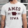 Ames Iowa Est 1864 Nostalgia Unisex Jersey T-Shirt