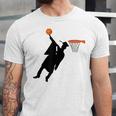 Basketball Slam Dunk Elementary Graduation 2025 6th Grade Unisex Jersey T-Shirt