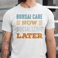 Bonsai Care Now Minimal Socializing Introvert Vintage Unisex Jersey T-Shirt