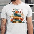 Book Lover Librarian Reading Library Readers Premium Tri-Blend Unisex Jersey T-Shirt