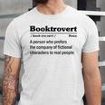 Booktrovert Definition Bookish Introvert Book Lover Unisex Jersey T-Shirt Booktrovert Definition Bookish Introvert Book Lover Unisex Jersey T-Shirt