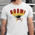 Boom Graduation Hat And Diploma For Proud Graduate Unisex Jersey T-Shirt