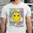 Bruh We Out 5th Graders Fifth Grade Graduation Class 2025 Unisex Jersey T-Shirt