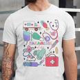 Can’t Talk Right Now Doing Paramedic Nurse Graduation Unisex Jersey T-Shirt