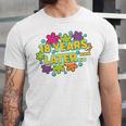 Cartoons Retro 18 Years Later Groovy Pop Art Nostalgia Unisex Jersey T-Shirt