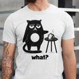 Cat What Humor Introvert Anti-Social Unisex Jersey T-Shirt Cat What Humor Introvert Anti-Social Unisex Jersey T-Shirt
