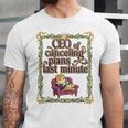 CEO Of Canceling Plans Flake Introvert Friend Premium Tri-Blend Unisex Jersey T-Shirt