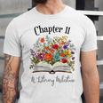 Chapter 11 Years Old 11th Birthday Wildflower Book Lover Unisex Jersey T-Shirt Chapter 11 Years Old 11th Birthday Wildflower Book Lover Unisex Jersey T-Shirt