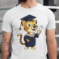 Cheetah Graduation Cute Kindergarten Elementary High School Unisex Jersey T-Shirt