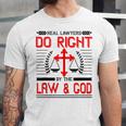 Christian Lawyer Attorney Law Student Graduation Exam Unisex Jersey T-Shirt