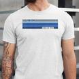 Class Of 2023 Senior Retro 2023 Grad Graduate Graduation Unisex Jersey T-Shirt