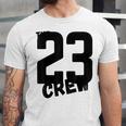 Class Of 2023 Seniors 23 Senior Graduation Idea Unisex Jersey T-Shirt