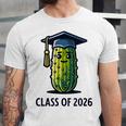 Class Of 2026 Graduation Pickle Trendy Graduate Humor Unisex Jersey T-Shirt