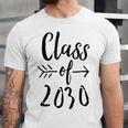 Class Of 2030 Graduation Kindergarten Seniors Unisex Jersey T-Shirt