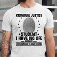 Criminal Justice School Degree Graduation Day Student Unisex Jersey T-Shirt
