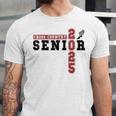 Cross Country Senior Night Senior 2025 Graduation Party 46 Unisex Jersey T-Shirt