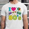 Dad I Love The 80's Retro 80s Nostalgia For Dad Premium Tri-Blend Unisex Jersey T-Shirt