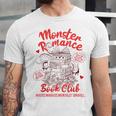 Dark Romance Reader Reading Monster Romance Book Club Unisex Jersey T-Shirt