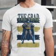 DC Comics Graduation Batman The Grad Power Stance Unisex Jersey T-Shirt