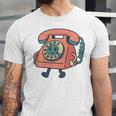 Dial It Back Retro Tech Nostalgia Vintage Premium Tri-Blend Unisex Jersey T-Shirt