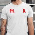 Doctorate PhinisheD PhD Graduation Premium Unisex Jersey T-Shirt