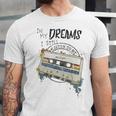 Dreams Of Music Mixtapes Retro Cassette Lifestyle Nostalgia Premium Tri-Blend Unisex Jersey T-Shirt
