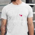 Easily Distracted By Cats And Books Cat & Book Lover Unisex Jersey T-Shirt