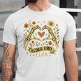 Elder Emo Club Skeleton Hands Heart Nostalgia Unisex Jersey T-Shirt