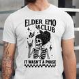 Elder Emo Club Skeleton Nostalgia It Wasn't a Phase Mom Unisex Jersey T-Shirt Elder Emo Club Skeleton Nostalgia It Wasn't a Phase Mom Unisex Jersey T-Shirt