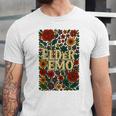 Elder Emo Floral Gothic Vintage Nostalgia Premium Tri-Blend Unisex Jersey T-Shirt Elder Emo Floral Gothic Vintage Nostalgia Premium Tri-Blend Unisex Jersey T-Shirt