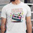 Elder Millennials Embracing 90s Rewind Nostalgia Vibes Premium Unisex Jersey T-Shirt