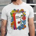 Equal Rights Book Flower Resist Feminist LGBTQ Floral Unisex Jersey T-Shirt