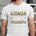 My Favorite Airman Calls Me Grandpa Airman Graduation Premium Unisex Jersey T-Shirt