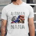 My Favorite Airman Calls Me Nana Air Force Graduation Nana Unisex Jersey T-Shirt