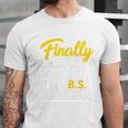 Finally Done With This BS Class Of 2025 College Graduation Premium Tri-Blend Unisex Jersey T-Shirt